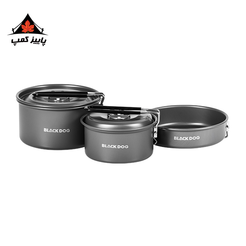 ست ظروف 3 تکه بلک داگ | CBD2550CF012