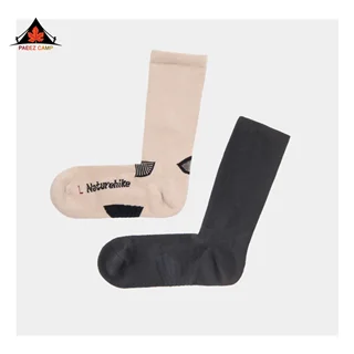 جوراب کوهنوردی نیچرهایک ساق بلند 2 جفتی | NH21FS014